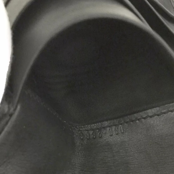 GUCCI Black Leather Bifold Wallet/9Y1092. Authentic - Picture 8 of 8